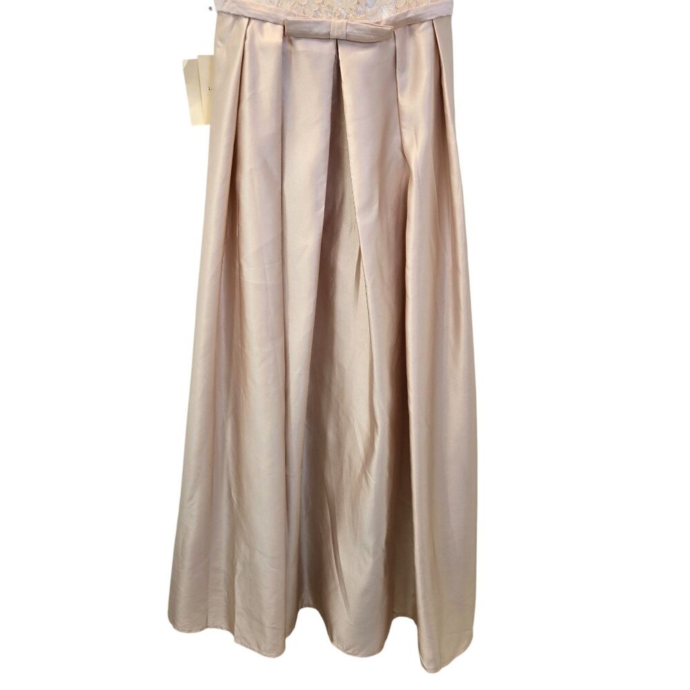 NWT LanTing Bridal Satin Lace Bodice Special Occasion Dress Size XS (est) - Picture 7 of 7